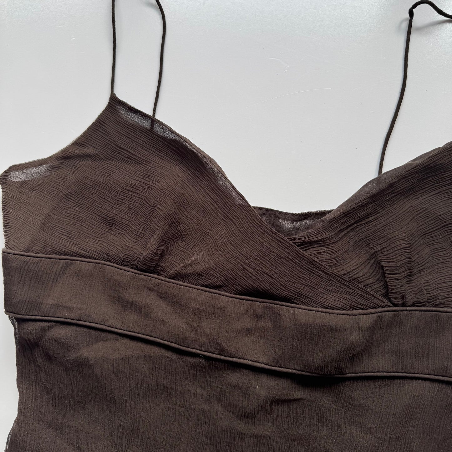 Brown cami top (S)