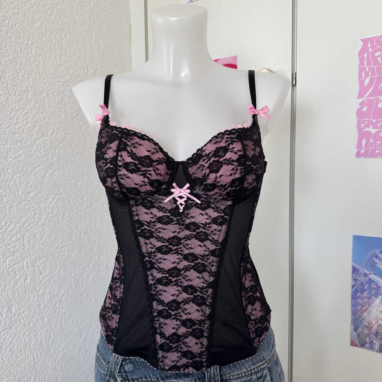 Beautiful Y2k corset (80C)
