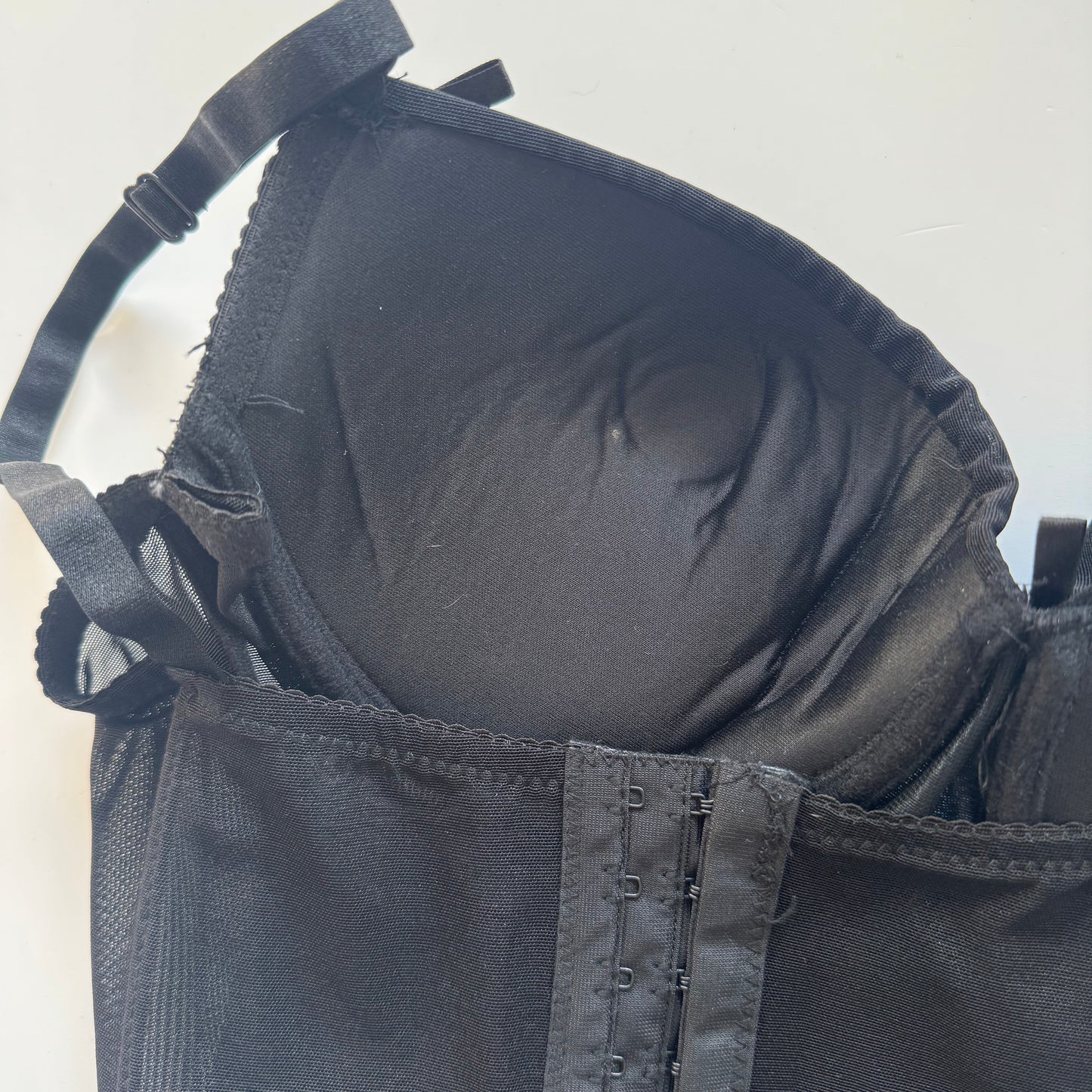 Black vintage corset (85B/C)