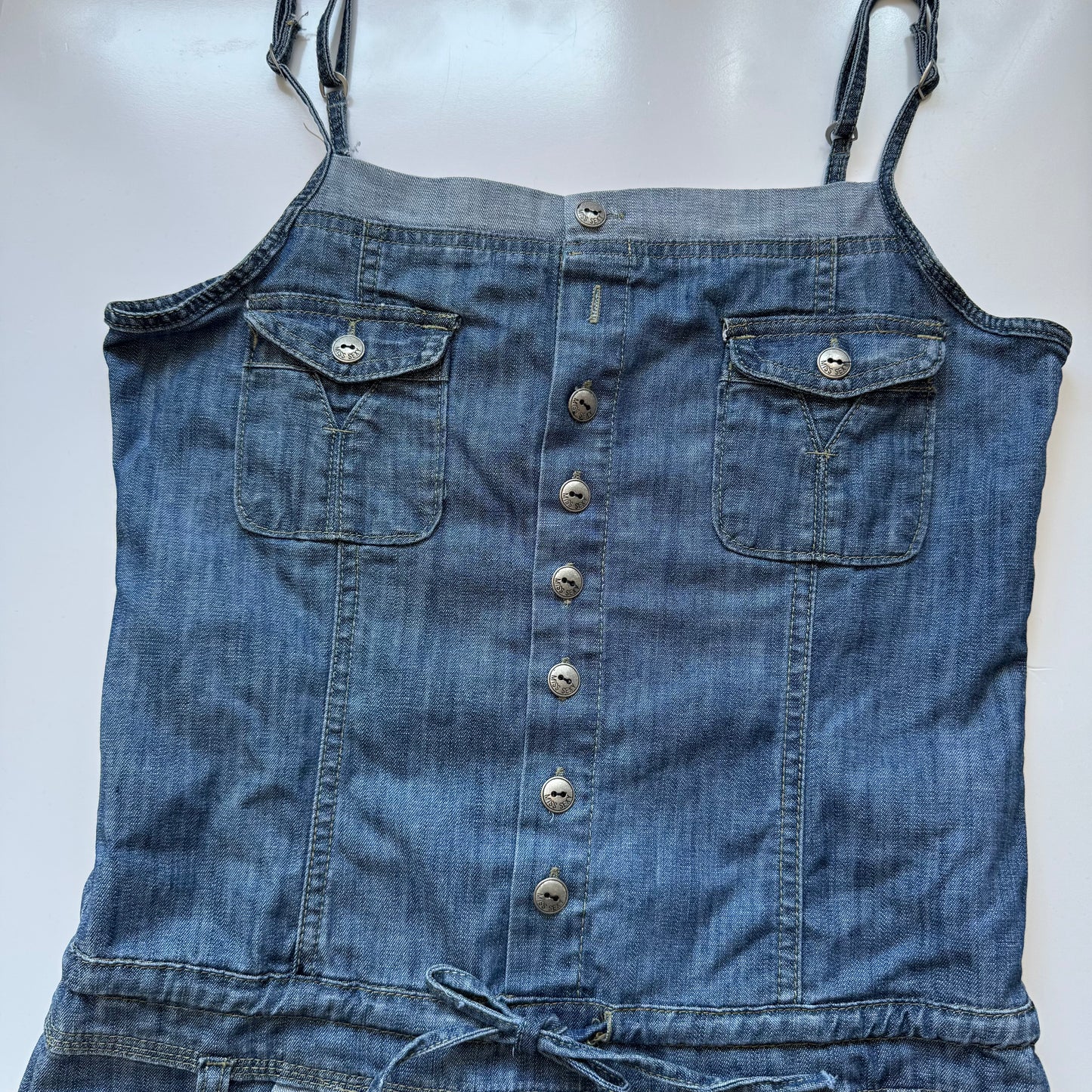 Mini jeans dress (S)