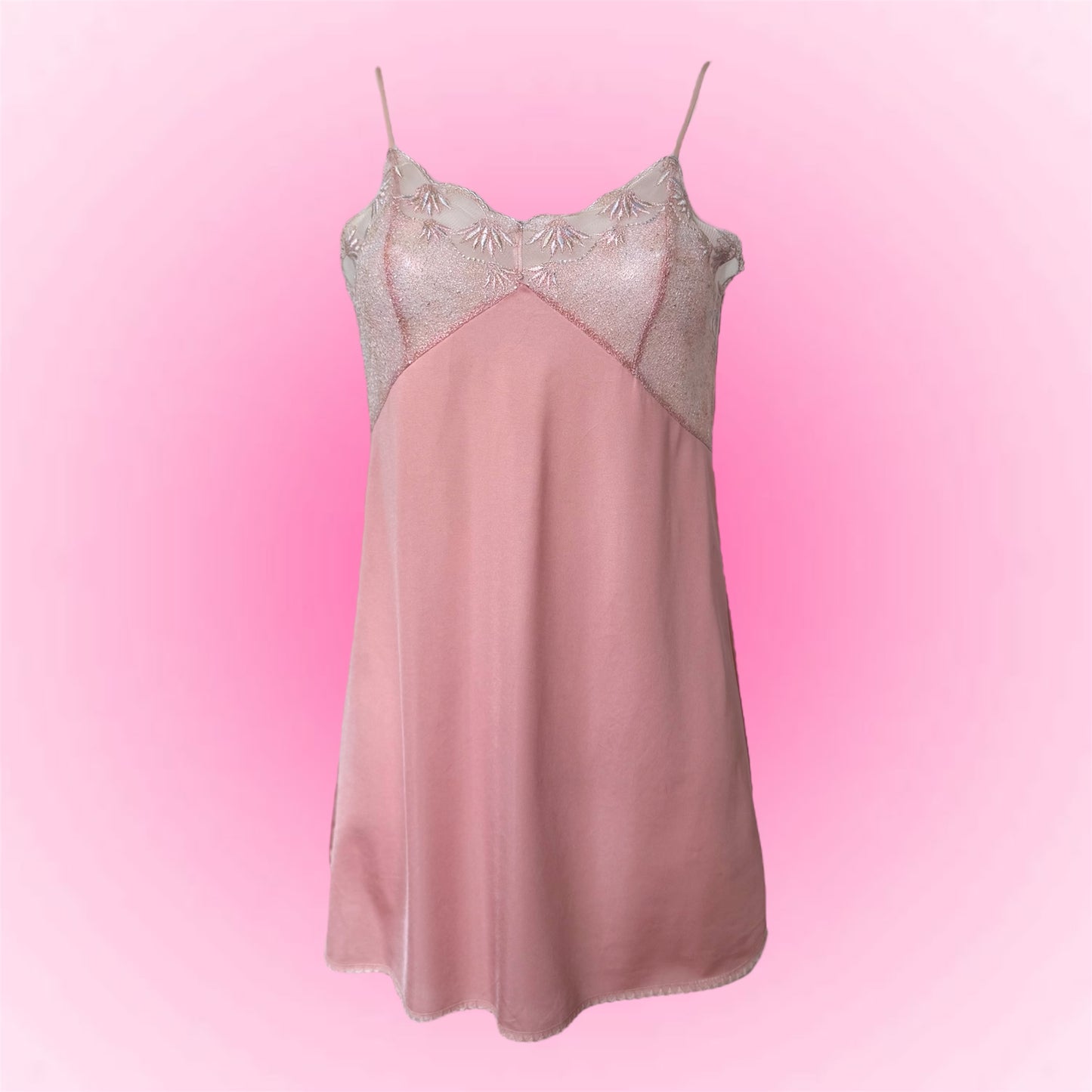 Pink Slip dress (S)