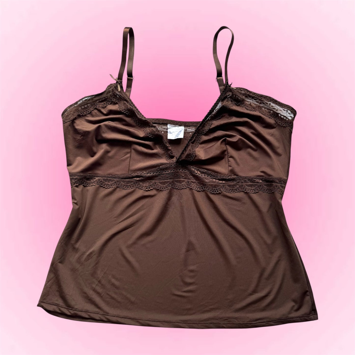 Brown cami top (L-XL)