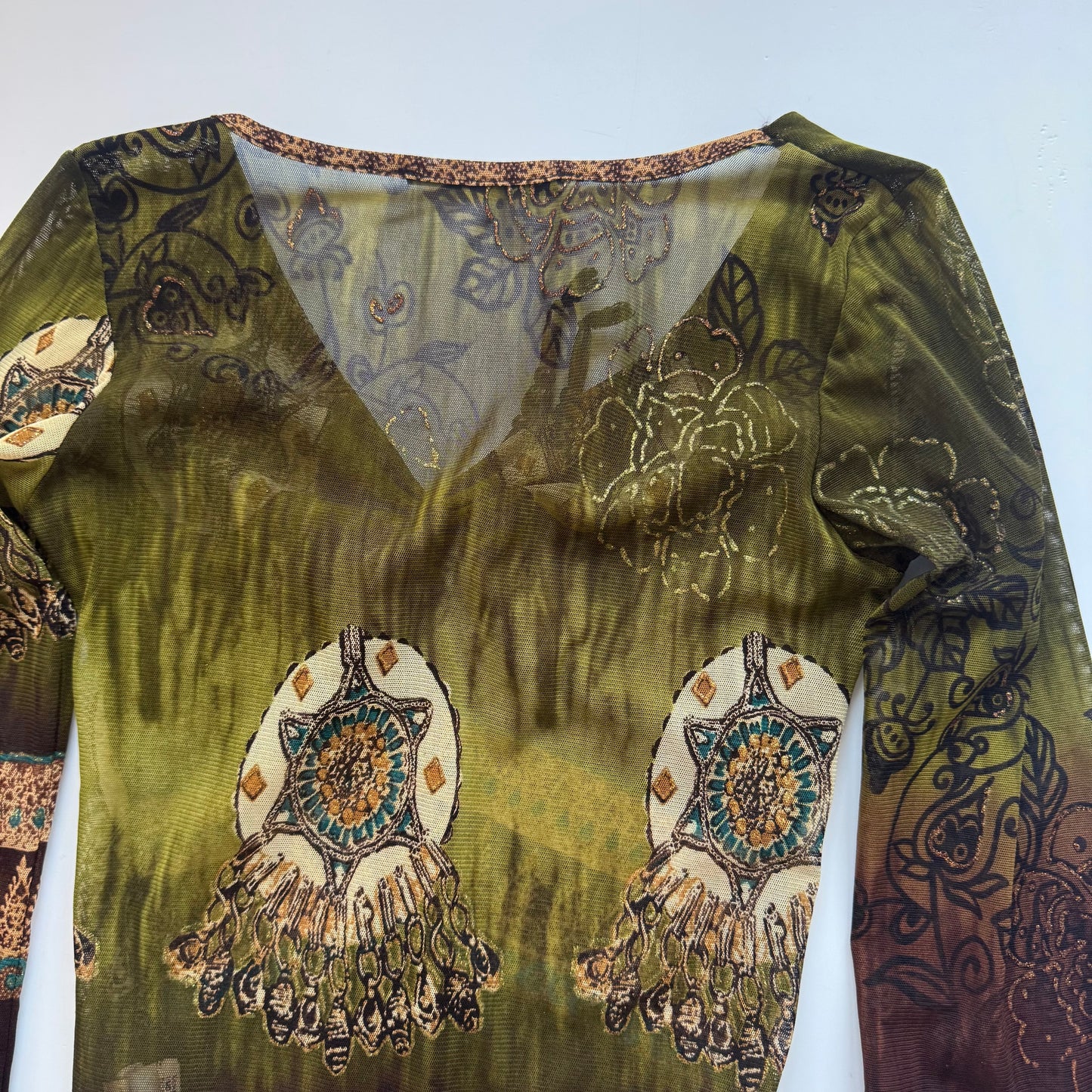 Sheer Boho Longsleeve (S)