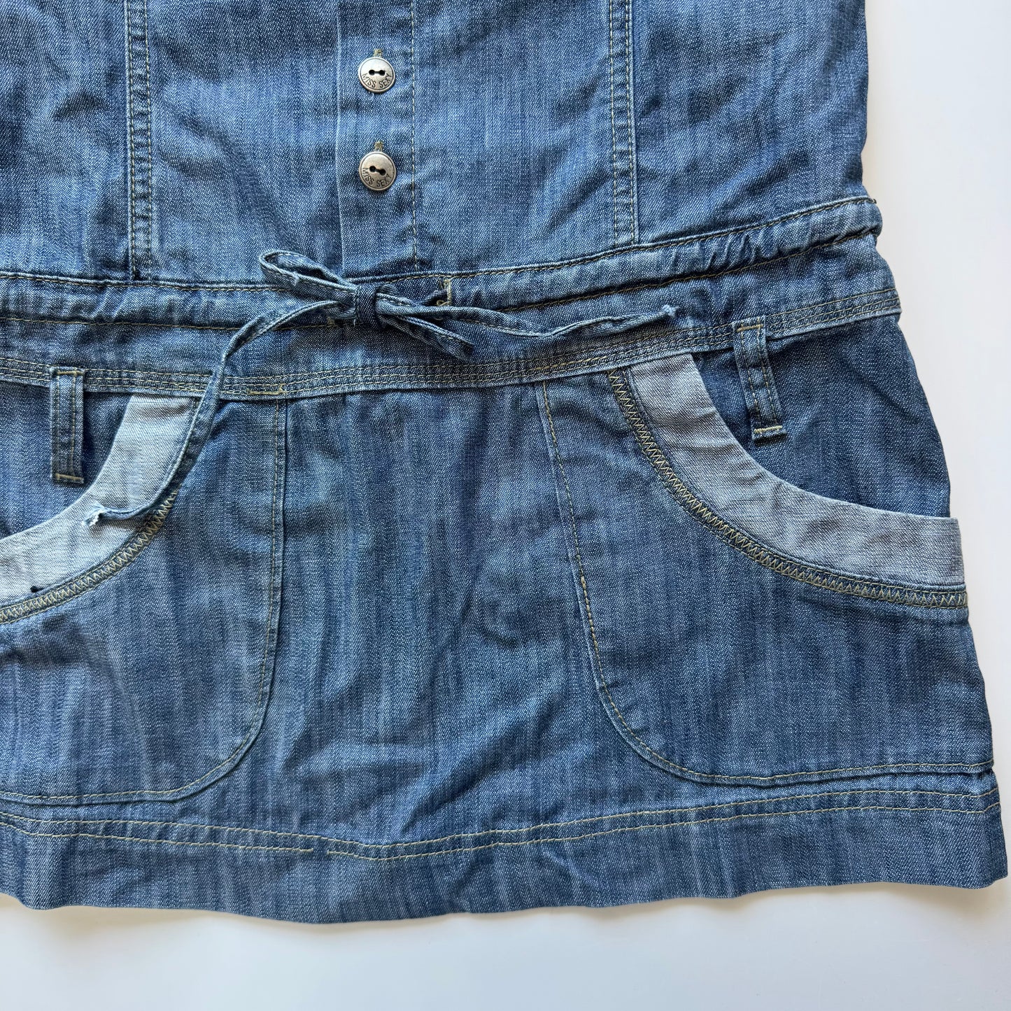 Mini jeans dress (S)