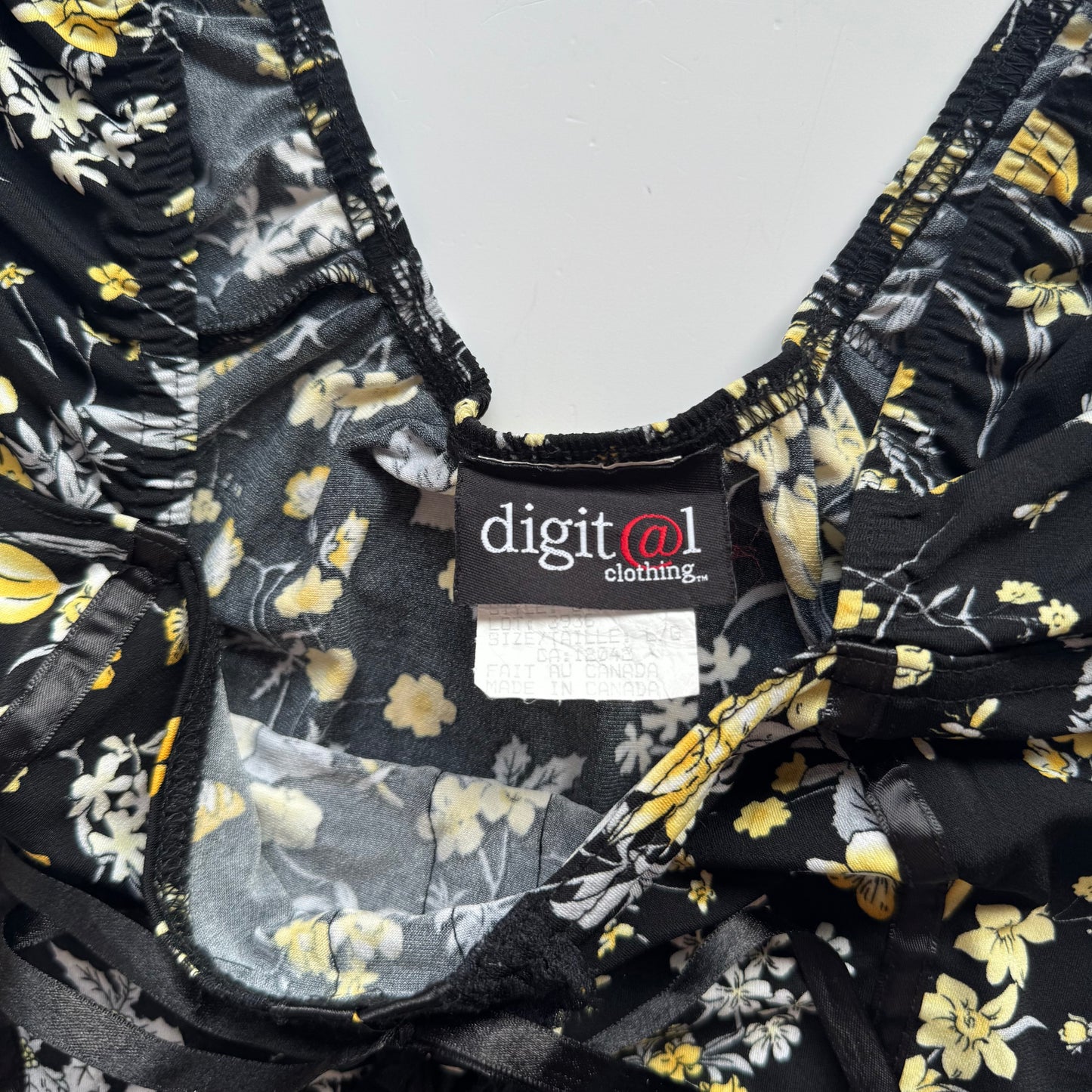 Floral Tie-Front Top (M)