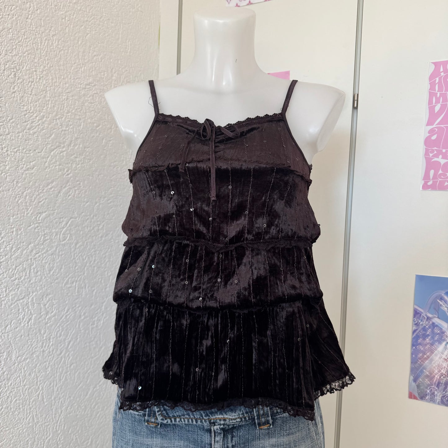Velvet fairy top (XS)