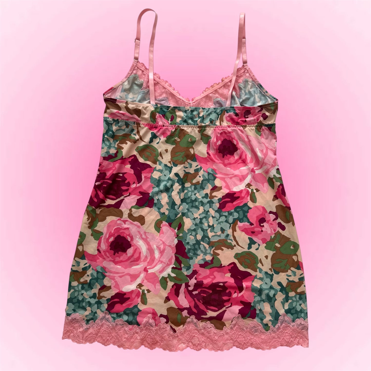 Pink Y2k babydoll dress (M)