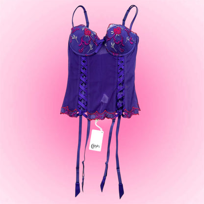 Beautiful corset top (70B)-Deadstock, new with tags