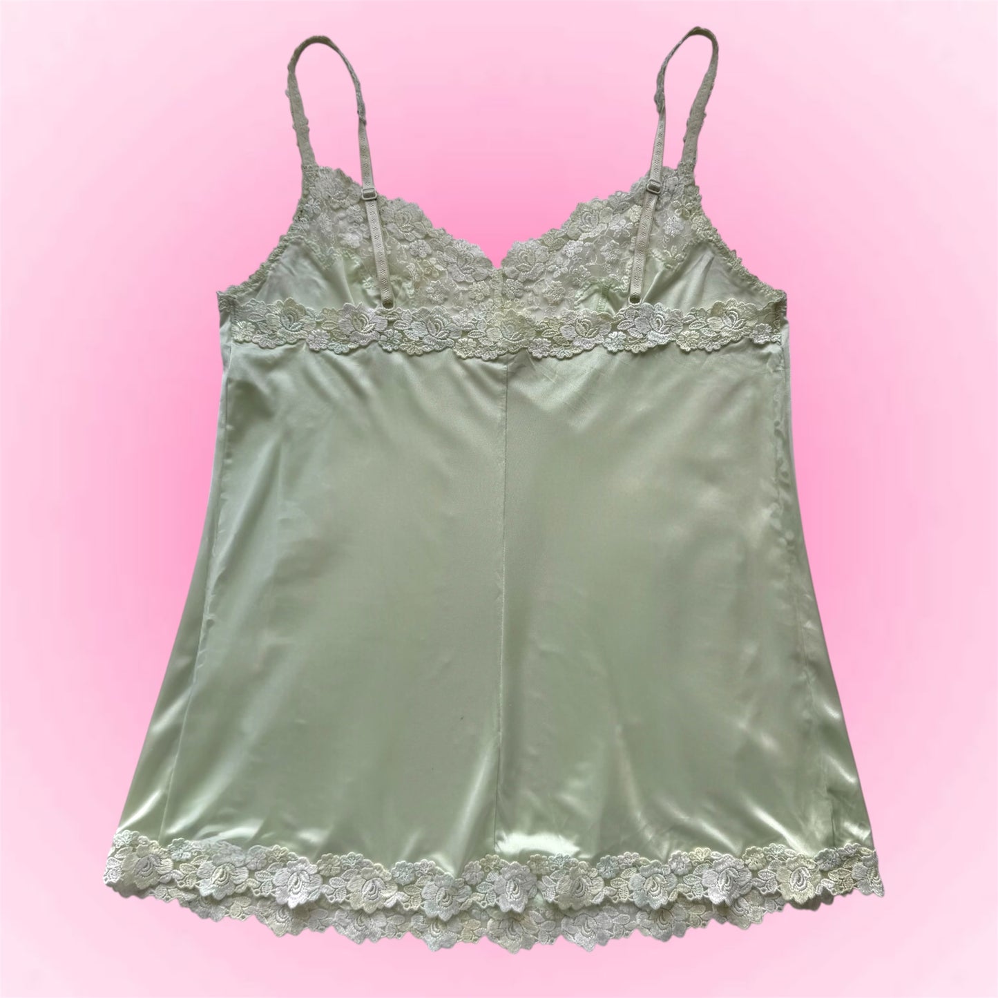 Green coquette top (S)