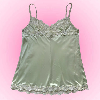 Green coquette top (S)
