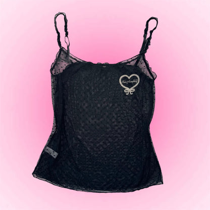 Dotted mesh top (S)