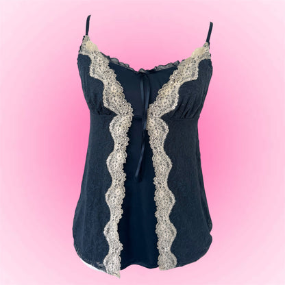 Lace Trim Fairy Tank Top (S)