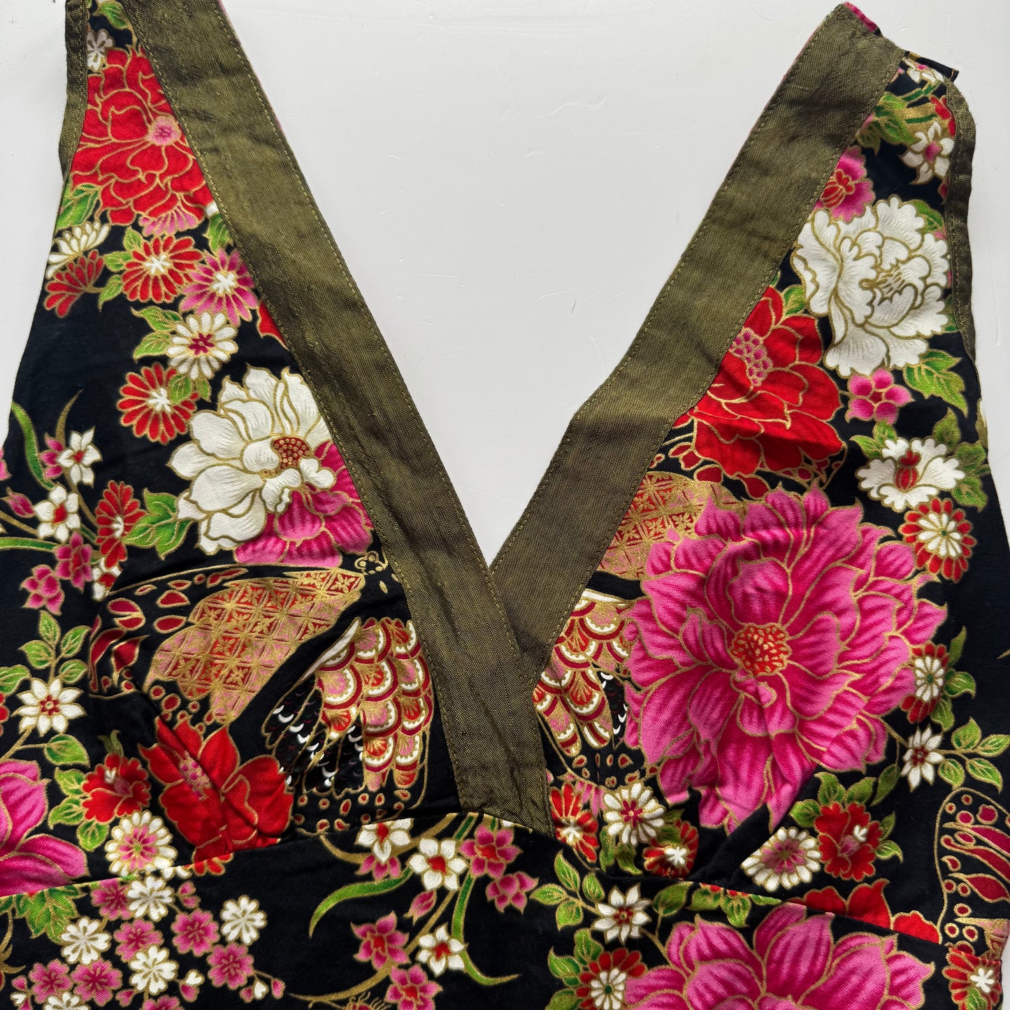 Floral Y2K Sleeveless Top (S)