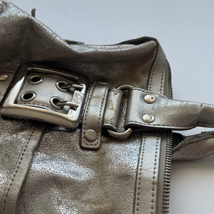 Silver Y2k Shoulder Bag