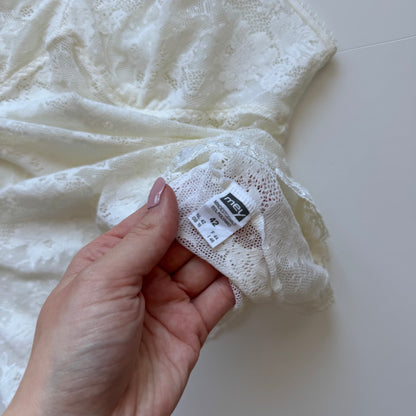 White Lace Y2K Cami Top (M)