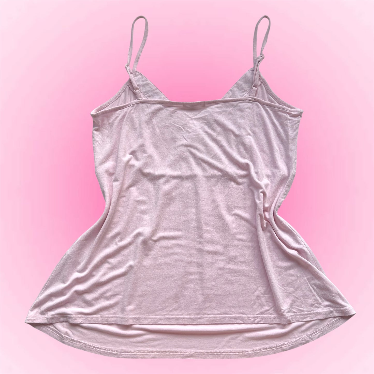 Pink Babydoll Cami Top (M/L)