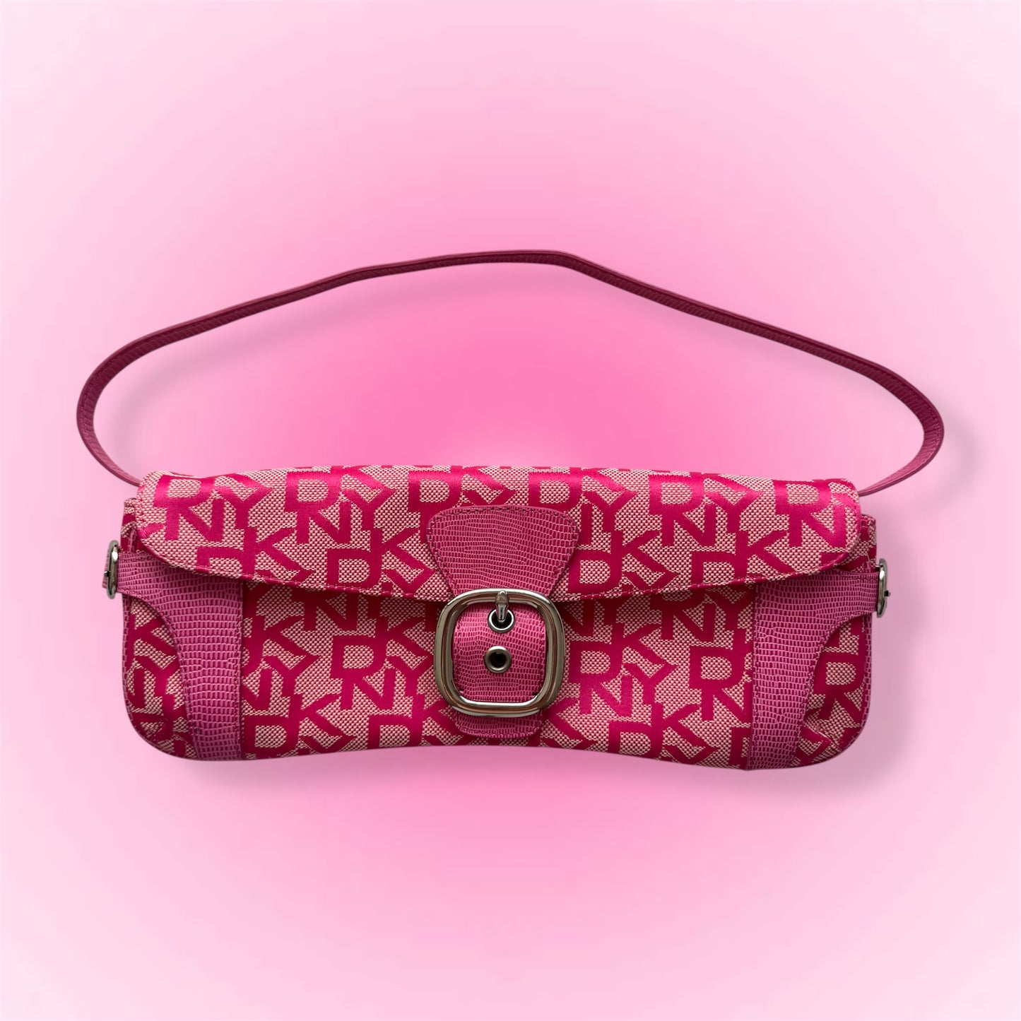 Pink DKNY shoulder bag
