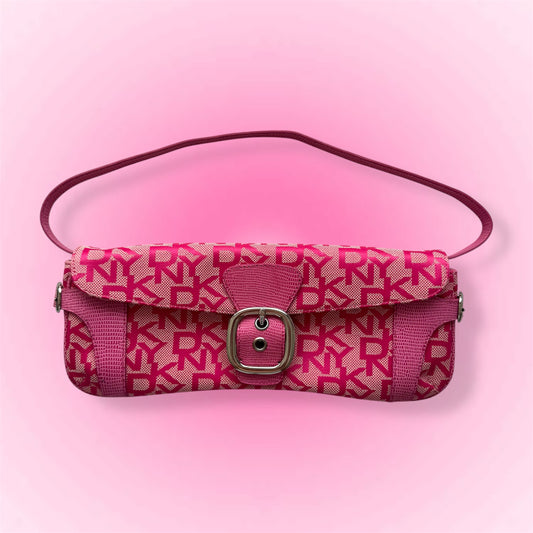 Pink DKNY shoulder bag