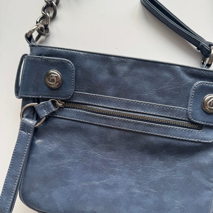 Blue Guess Y2k bag
