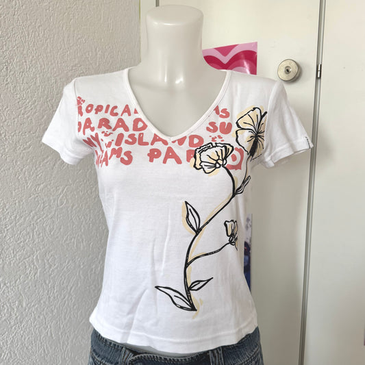 Cute white T-Shirt (S)
