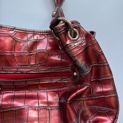 Vintage Red Shoulder Bag Kathy Van Zeeland