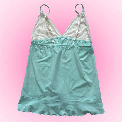Blue cami top (M)
