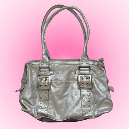 Silver Y2k Shoulder Bag