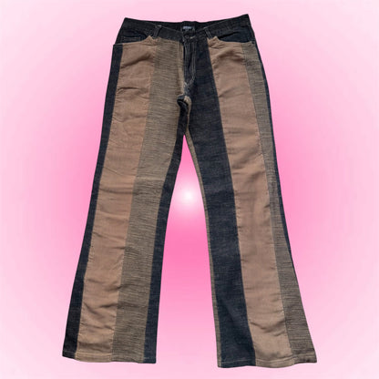 Patchwork Panel Jeans (S/M)