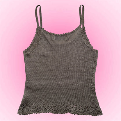 Knitted vintage top (S)