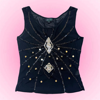 Vintage Sequin Top (M)