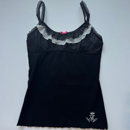 Black coquette Vive Maria Top (S)