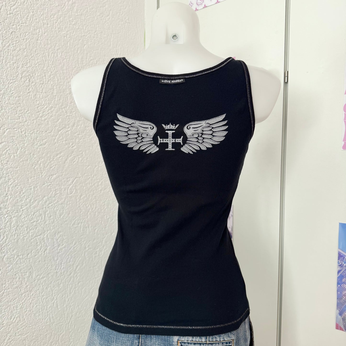 Rare Vive Maria wings top (S)