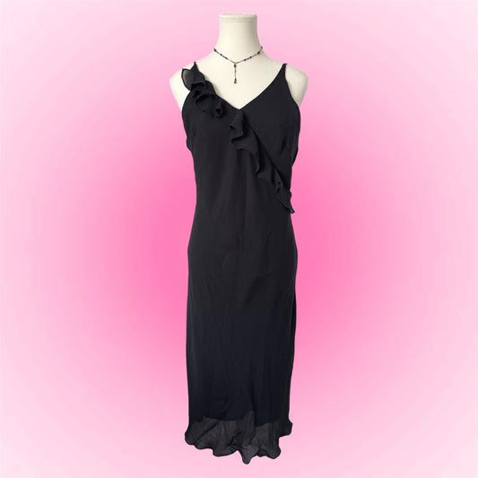 Vintage Black Dress (M)