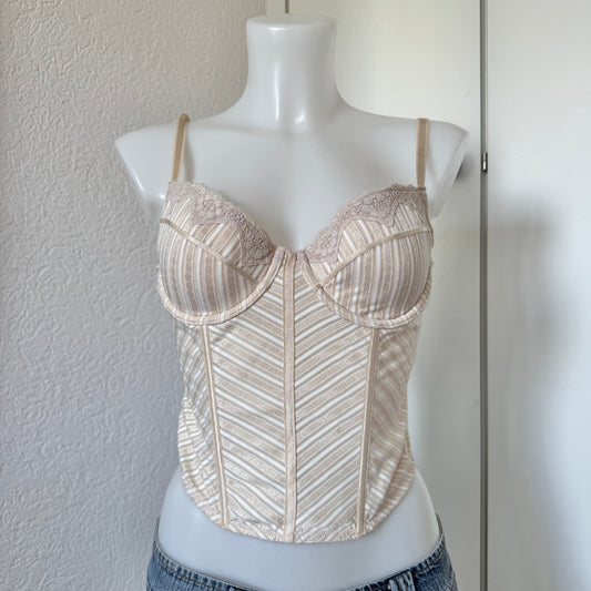 Beige Bustier Corset (80B)