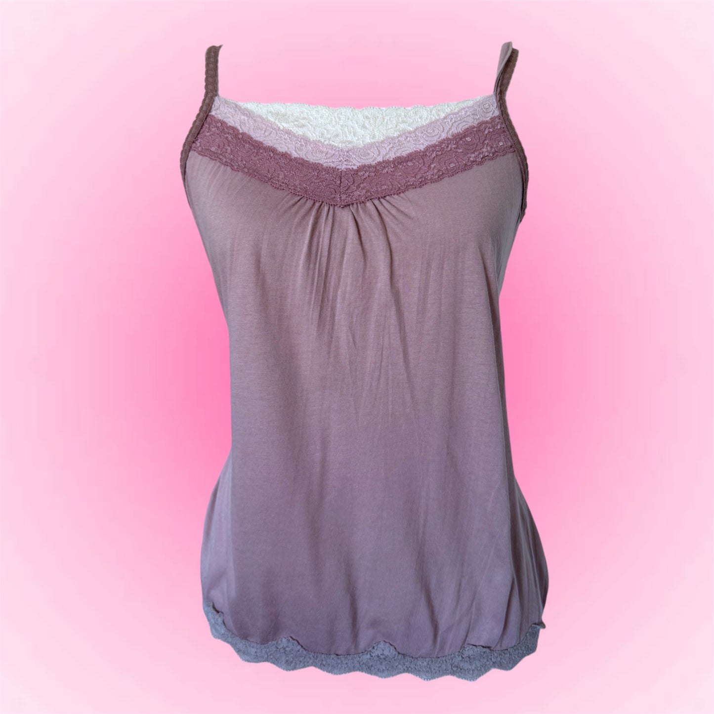 Pink Japanese Cami Top (M)