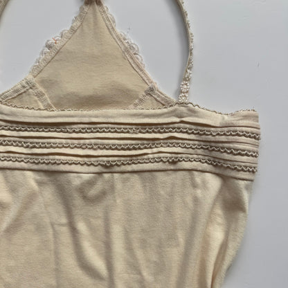 Beige Japanese Tank Top (M)