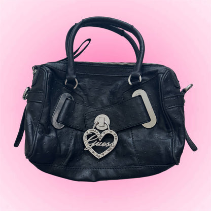 Black heart Guess bag