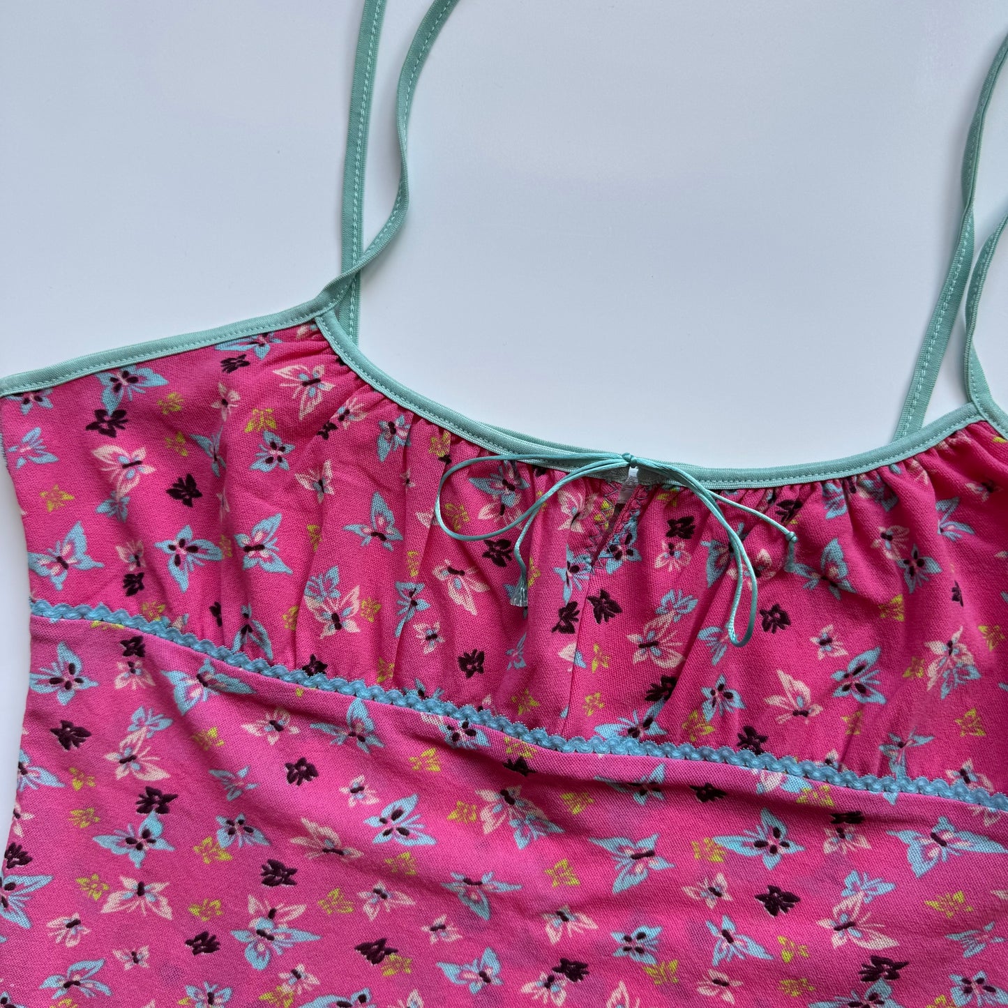 Pink butterfly top Kookai (M)