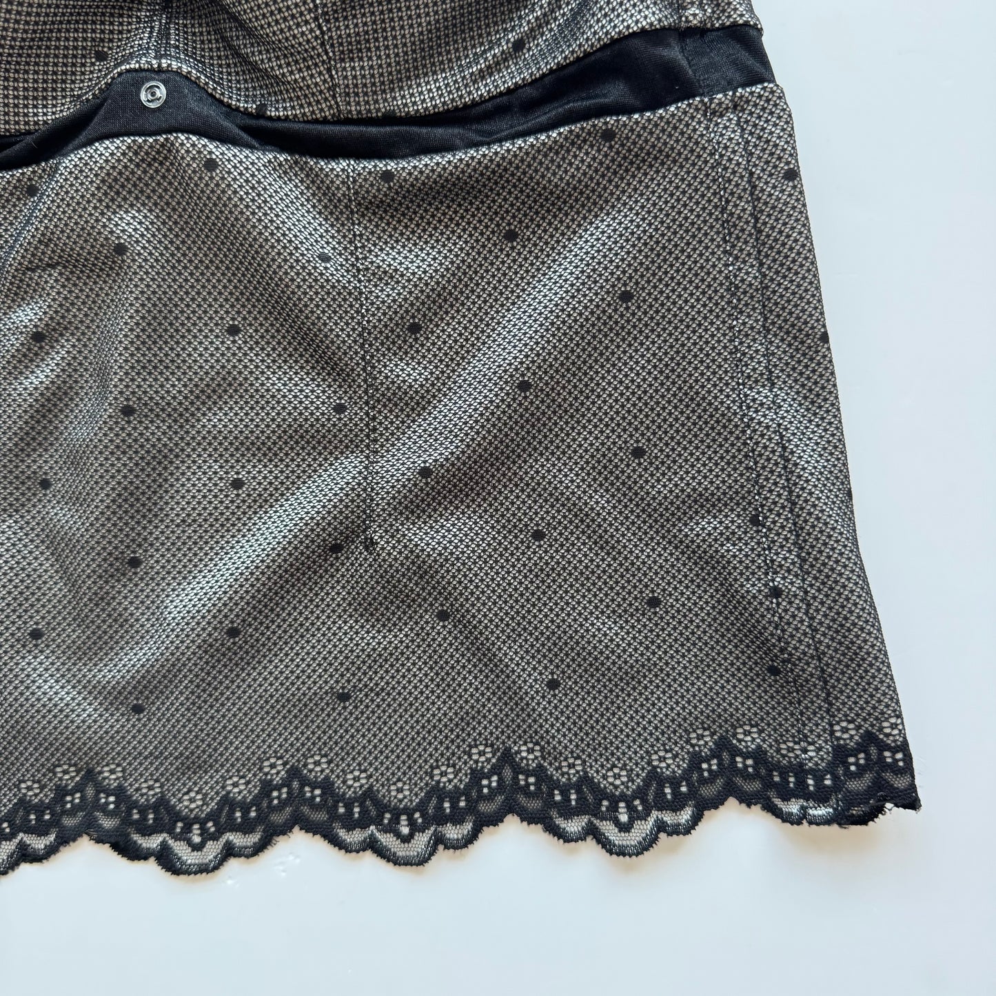 Black Y2k Corset Top (80B)