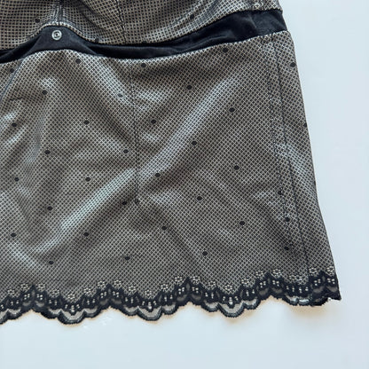 Black Y2k Corset Top (80B)
