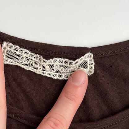 Brown short dress (S/M)