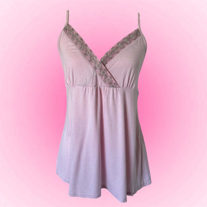 Pink Babydoll Cami Top (M/L)