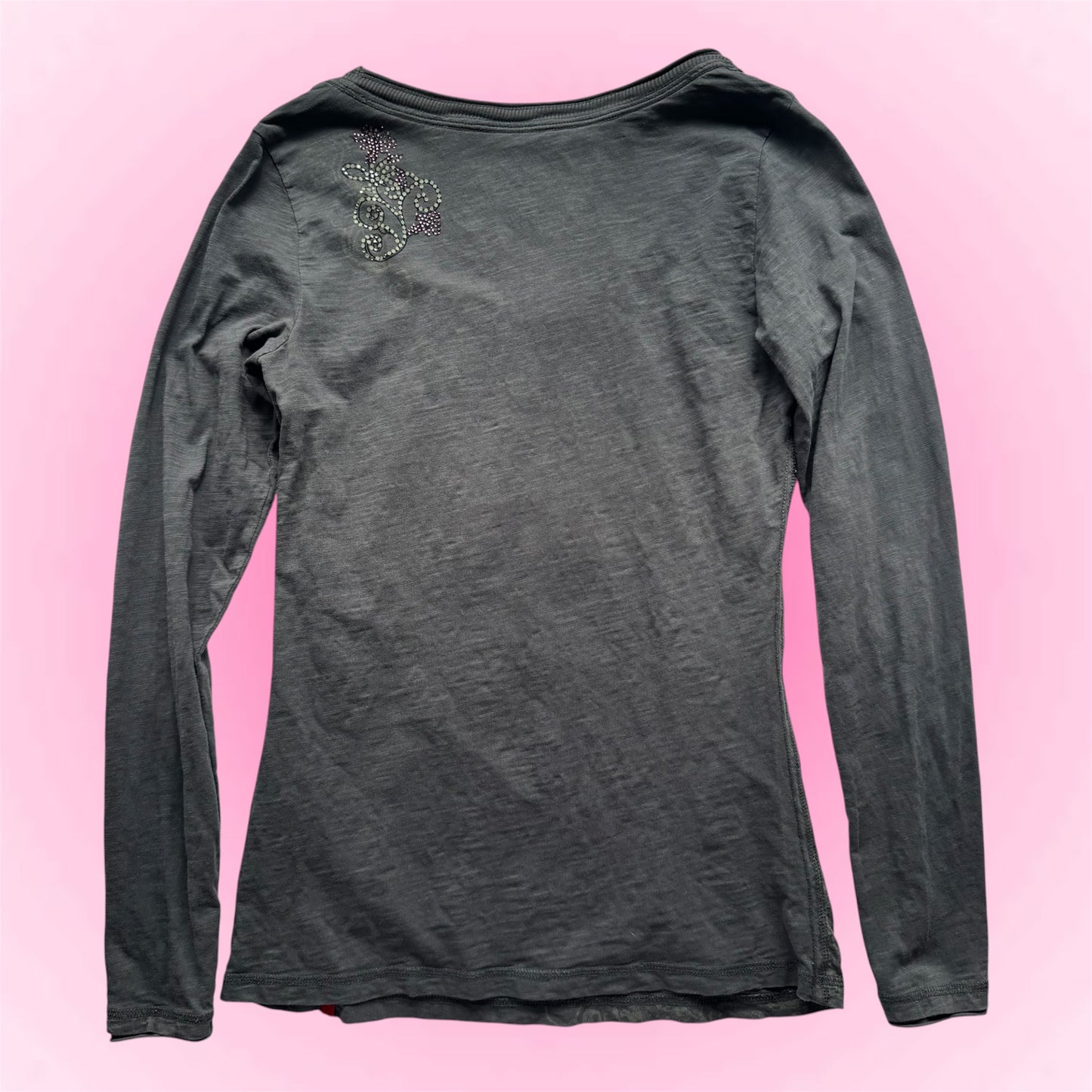 Grey Y2k longsleeve (S)