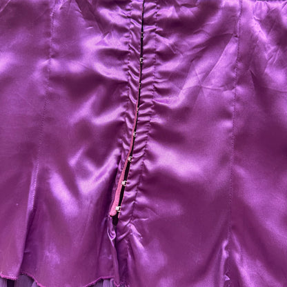 Purple Corset Babydoll Shirt (S)