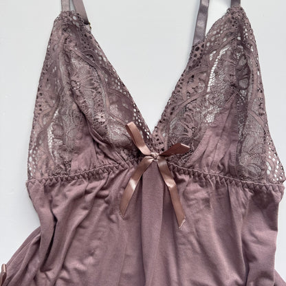 Lavender Lace Babydoll Top (S/M)