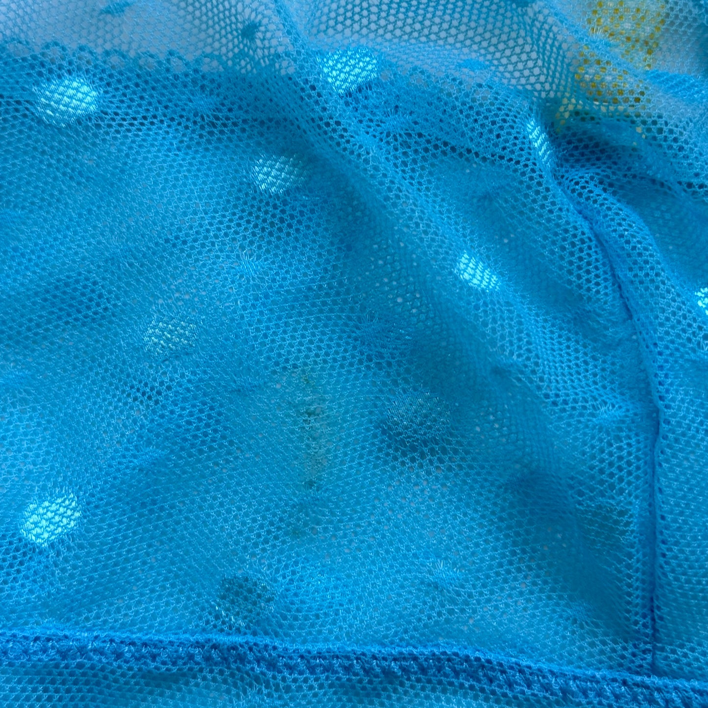 Blue Polka Dot Sheer Cami (S)