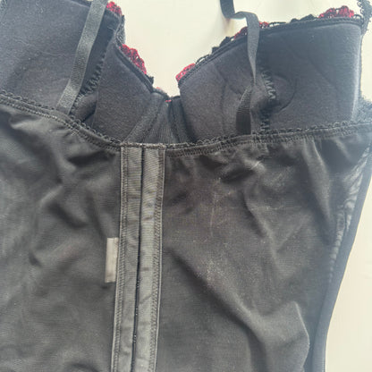 Black Lace Corset Top (80B)