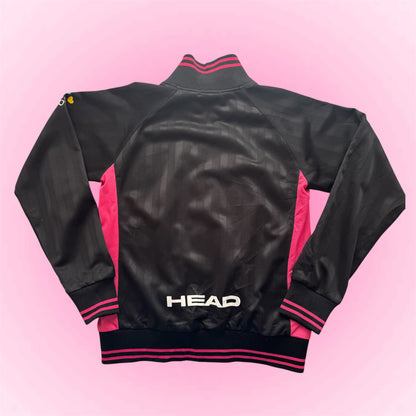 Black& Pink Track Jacket (XS)