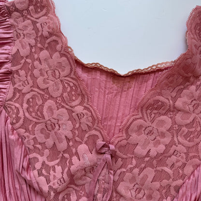 Pink Lace Coquette Tshirt (XS)