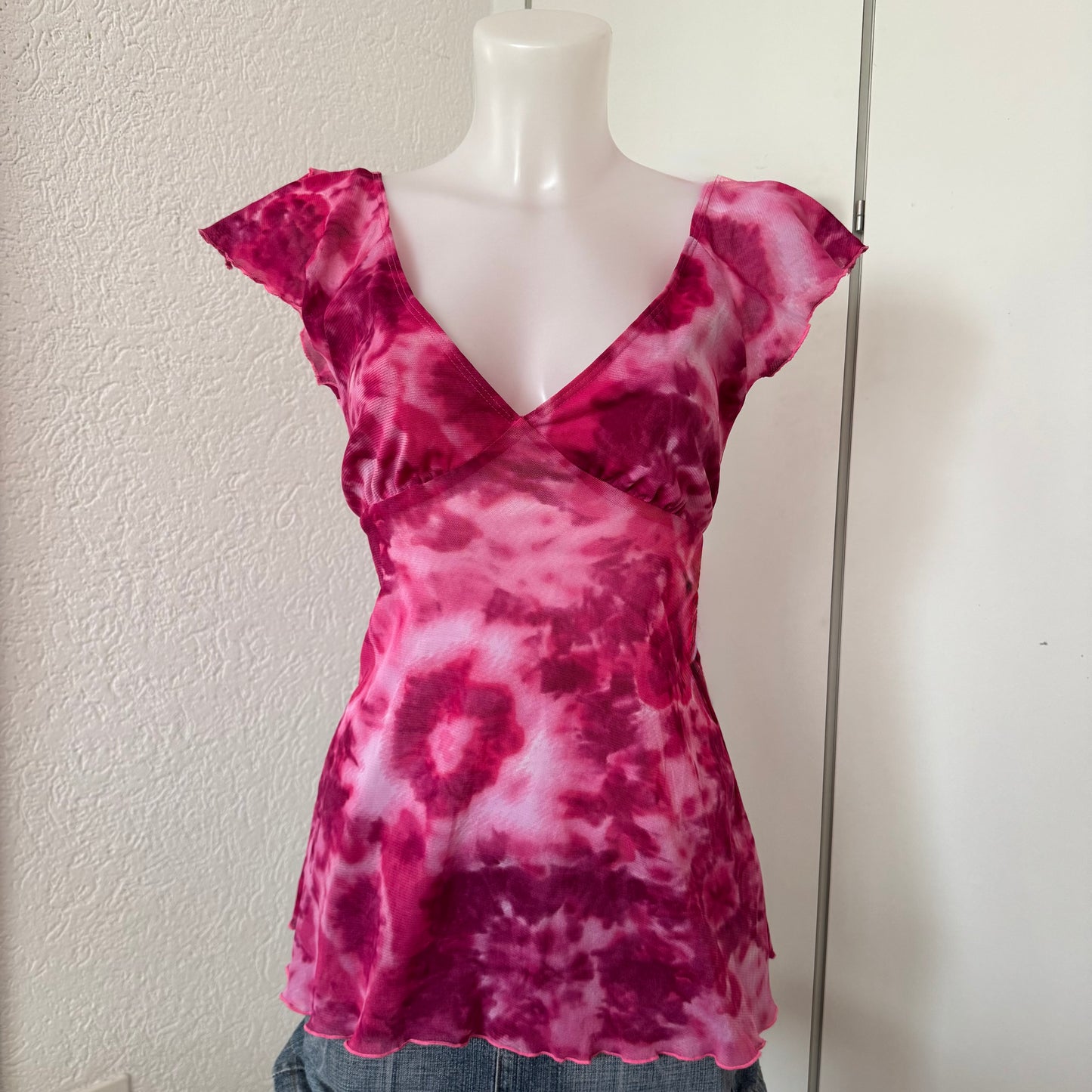 Pink Tie-Dye Shirt (S)